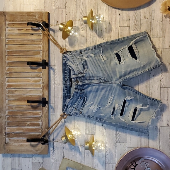 2 Pair of Mens American Eagle Jean Shorts - Picture 8 of 8